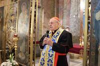 Cardinal Sandri. Preghiera per la pace. 03 02. 2022