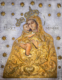 Ikona Della Madonna dei pascoli