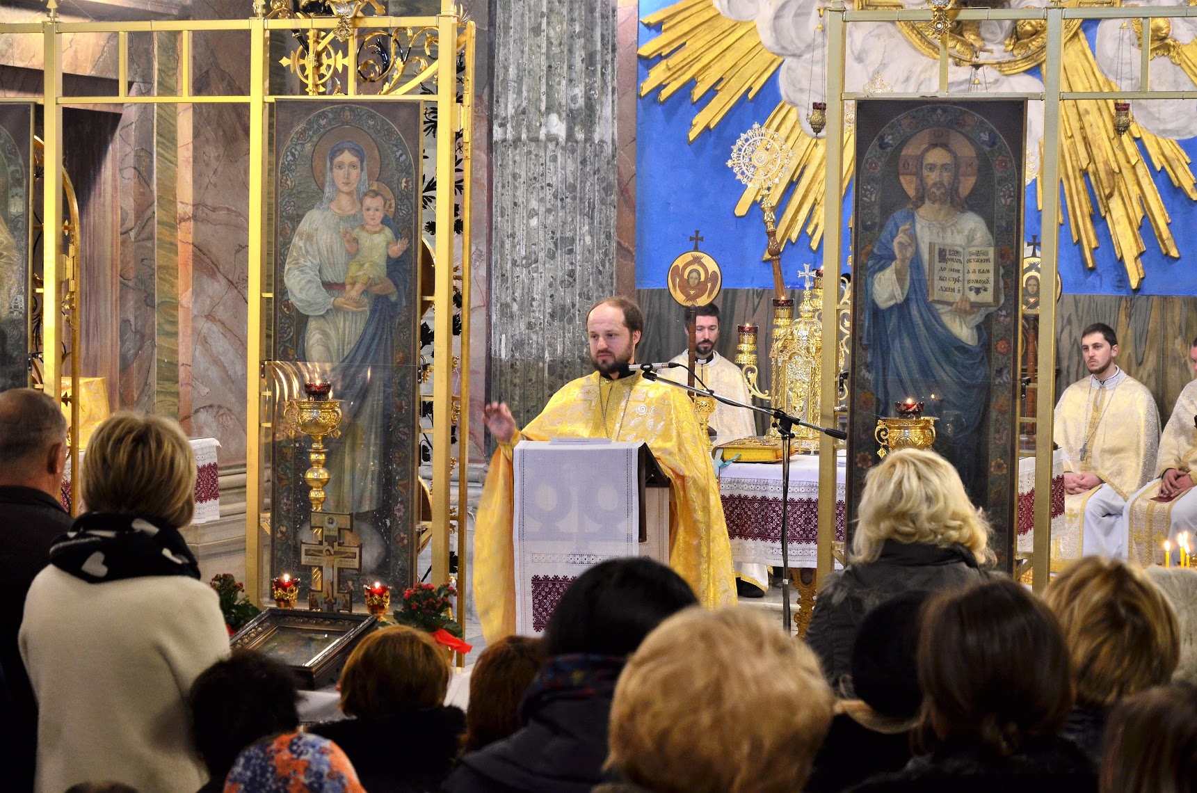 Hlabshe. Persha Lituhia v parafii