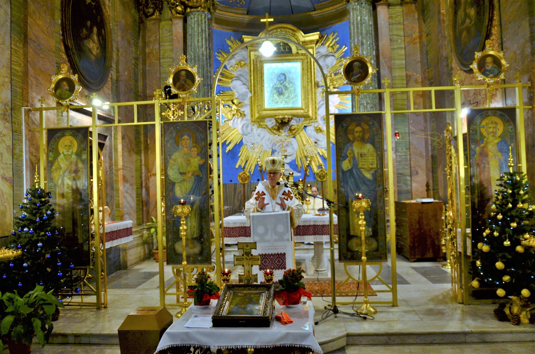 Vladyka Dionosij. Liturhia v ostannij den 2018 roku